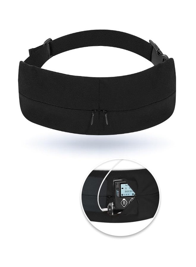 Zelen Insulin Pump Belt Holder Diabetic Pump Belt Insulin Pump Waist Band Diabetes Pouch Accessories for Men Women Medical Fanny Pack with 2 Pockets Travel Waist Band Phone Holder - Image 1